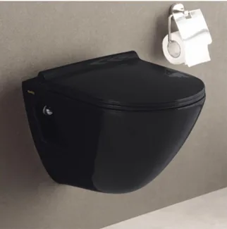 Cardiff Black WC 475x350x350mm Sonara
